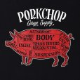 画像4: PORKCHOP/PORK BACK TEE（BLACK）［ポークバックT-25春夏］ (4)