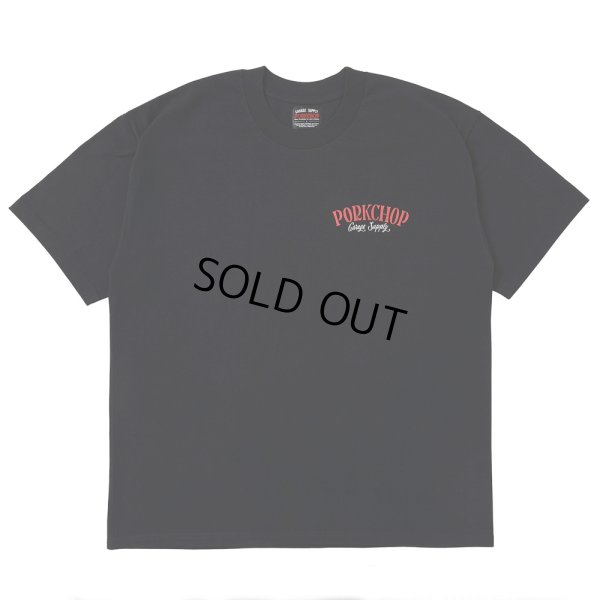 画像2: PORKCHOP/PORK BACK TEE（BLACK）［ポークバックT-25春夏］