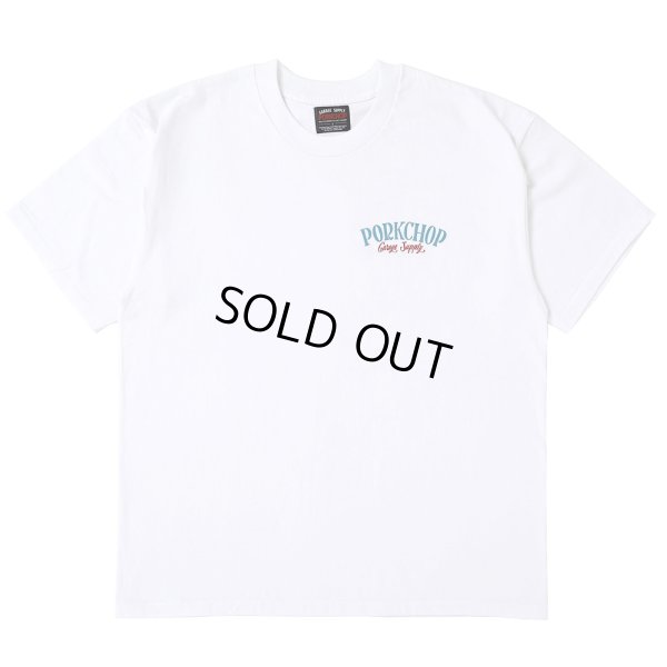 画像2: PORKCHOP/PORK BACK TEE（WHITE）［ポークバックT-25春夏］