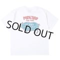PORKCHOP/PORK BACK TEE（WHITE）［ポークバックT-25春夏］