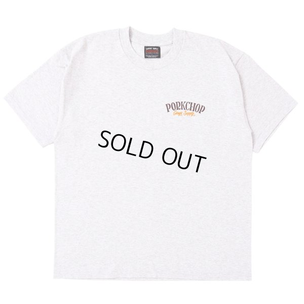 画像2: PORKCHOP/PORK BACK TEE（GRAY）［ポークバックT-25春夏］