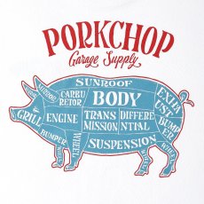画像4: PORKCHOP/PORK BACK TEE（WHITE）［ポークバックT-25春夏］ (4)