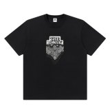 BlackEyePatch/BANDANA OG LABEL TEE（BLACK）