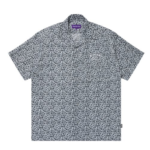 他の写真1: BlackEyePatch/LEOPARD HWC OPEN COLLARED S/S SHIRT（GRAY）