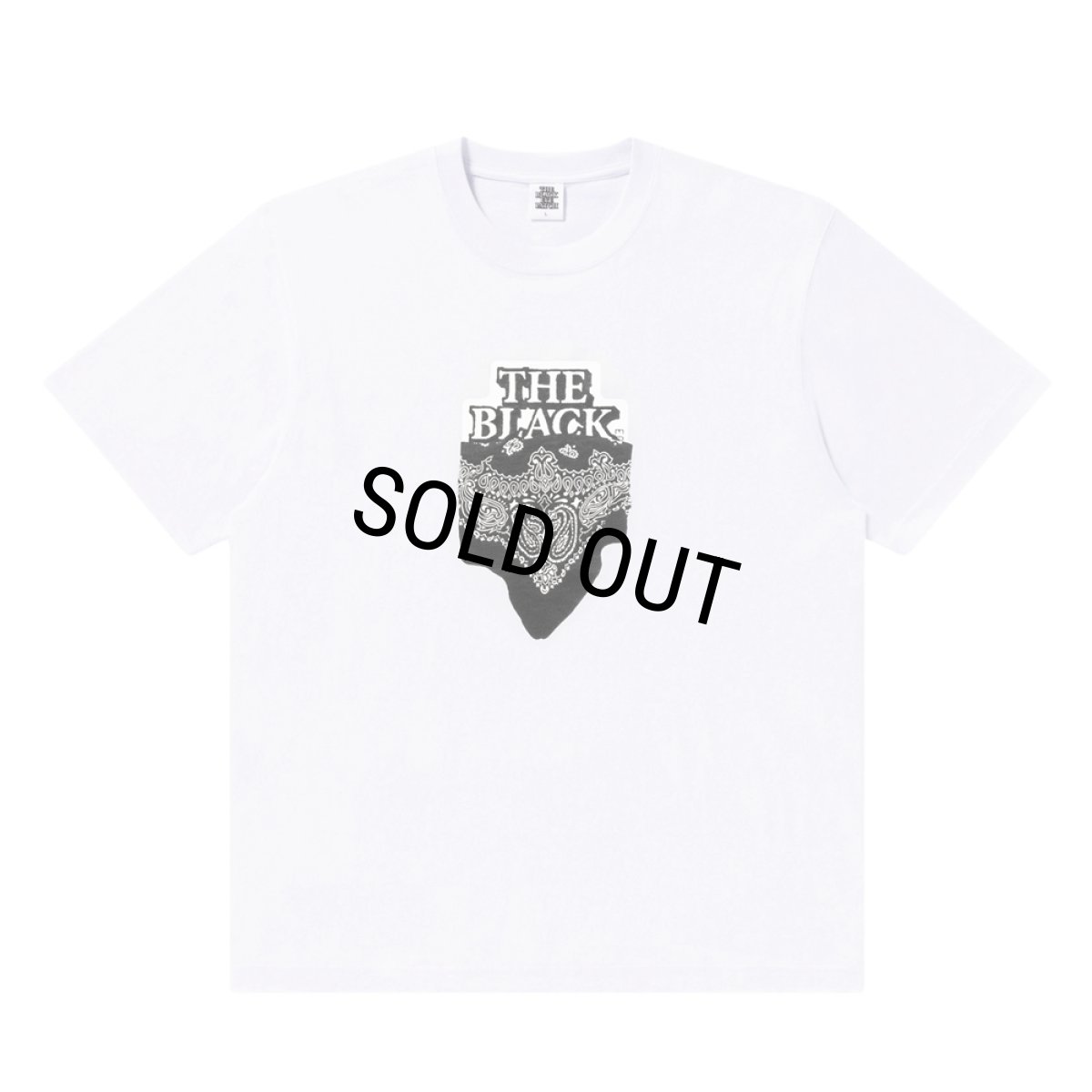 画像1: BlackEyePatch/BANDANA OG LABEL TEE（WHITE） (1)