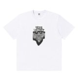 BlackEyePatch/BANDANA OG LABEL TEE（WHITE）