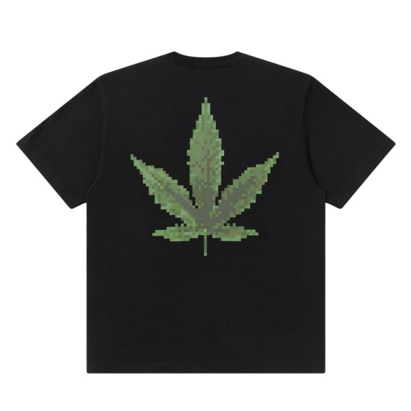 画像1: BlackEyePatch/SMALL OG BIG LEAF TEE（BLACK）