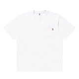 BlackEyePatch/HEAVY WEIGHT HWC POCKET TEE（WHITE）
