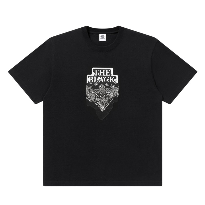 画像1: BlackEyePatch/BANDANA OG LABEL TEE（BLACK）