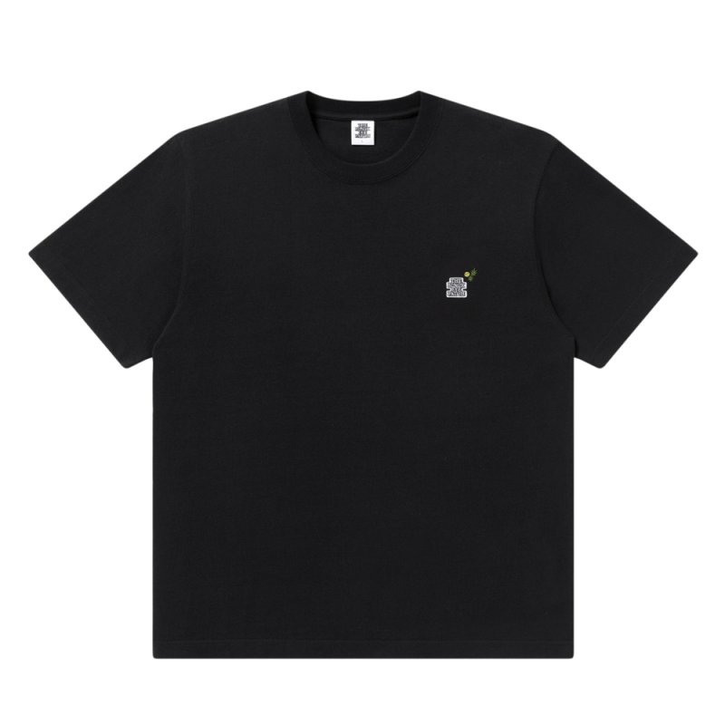 画像1: BlackEyePatch/SMALL OG BIG LEAF TEE（BLACK）