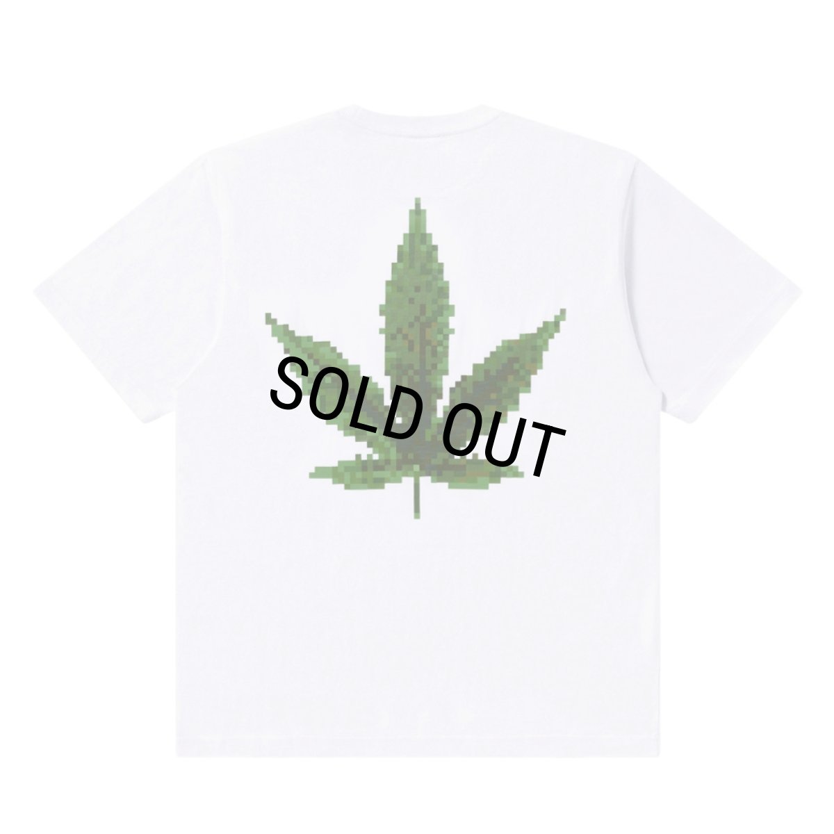 画像1: BlackEyePatch/SMALL OG BIG LEAF TEE（WHITE） (1)