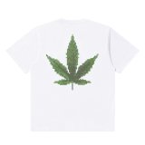 BlackEyePatch/SMALL OG BIG LEAF TEE（WHITE）