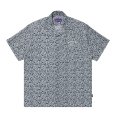 画像2: BlackEyePatch/LEOPARD HWC OPEN COLLARED S/S SHIRT（GRAY） (2)