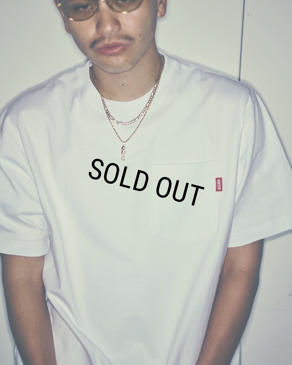 画像3: BlackEyePatch/HEAVY WEIGHT HWC POCKET TEE（WHITE） (3)
