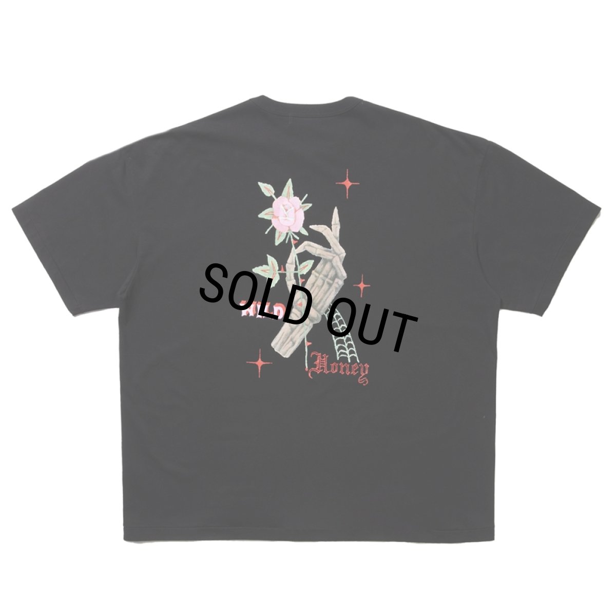画像1: COOTIE PRODUCTIONS/Print S/S Tee（Wild Honey）（Black）［プリントT-25春夏］ (1)