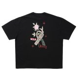 COOTIE PRODUCTIONS/Print S/S Tee（Wild Honey）（Black）［プリントT-25春夏］