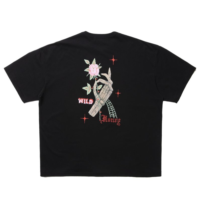 画像2: COOTIE PRODUCTIONS/Print S/S Tee（Wild Honey）（Black）［プリントT-25春夏］