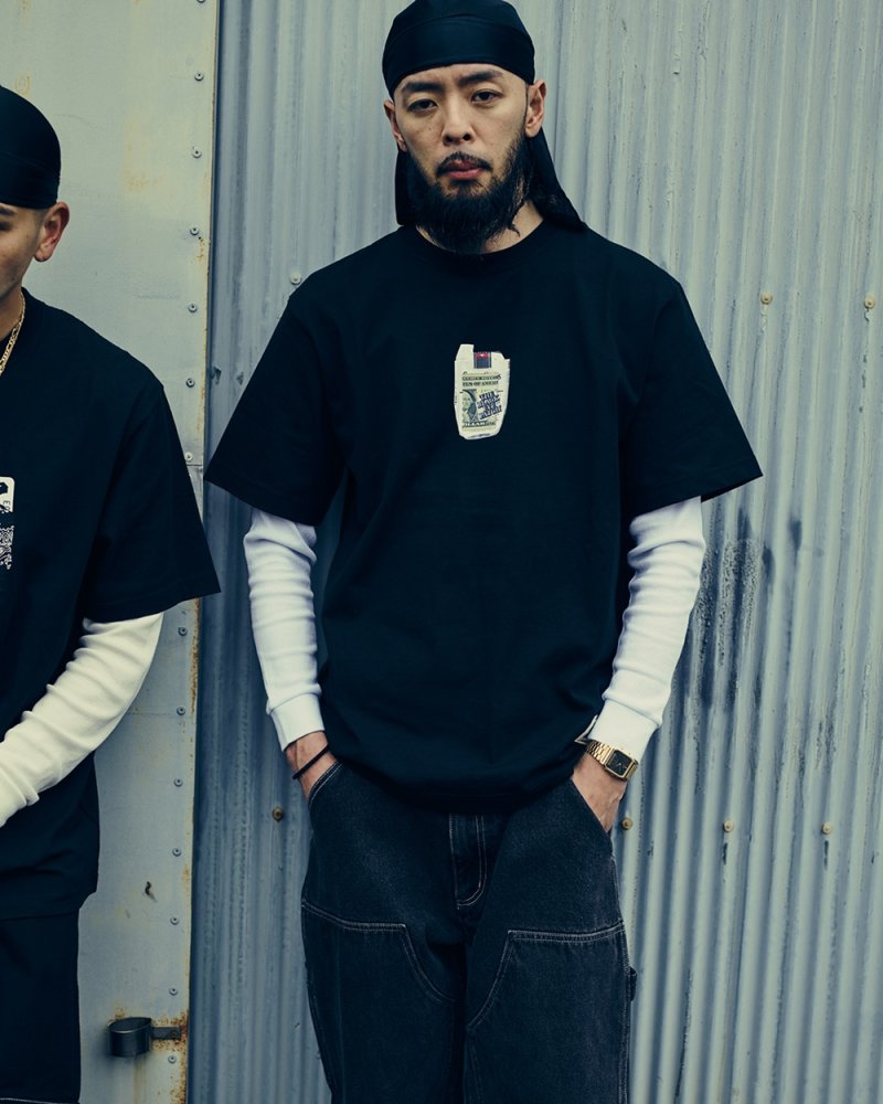 画像3: BlackEyePatch/PACK IN THE POCKET TEE（BLACK）