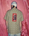 画像4: BlackEyePatch/LEOPARD HWC OPEN COLLARED S/S SHIRT（GRAY） (4)
