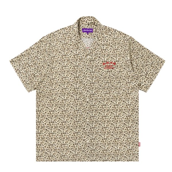 画像2: BlackEyePatch/LEOPARD HWC OPEN COLLARED S/S SHIRT（YELLOW）
