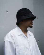 画像2: COOTIE PRODUCTIONS/Knit Crusher Hat（Black）［クラッシャーハット-25春夏］ (2)