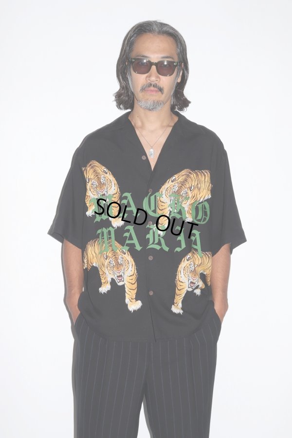 画像3: WACKO MARIA/TIM LEHI / HAWAIIAN SHIRT（BLACK）［ハワイアンシャツ-25春夏］