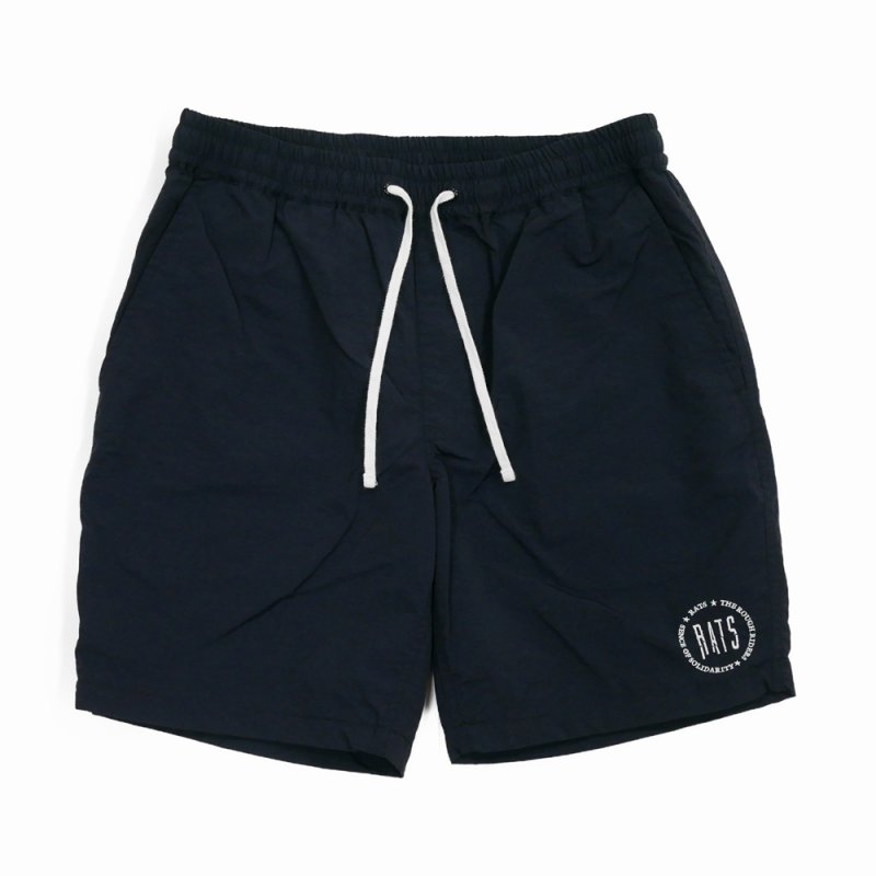 画像1: RATS/HYBRID SHORTS（BLACK）［ハイブリッドショーツ-25春夏］
