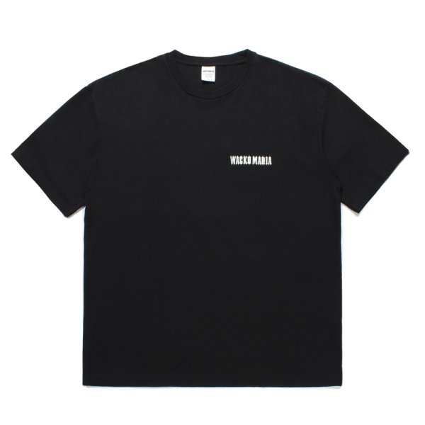 画像2: WACKO MARIA/TIM LEHI / WASHED HEAVY WEIGHT T-SHIRT（BLACK）［プリントT-25春夏］