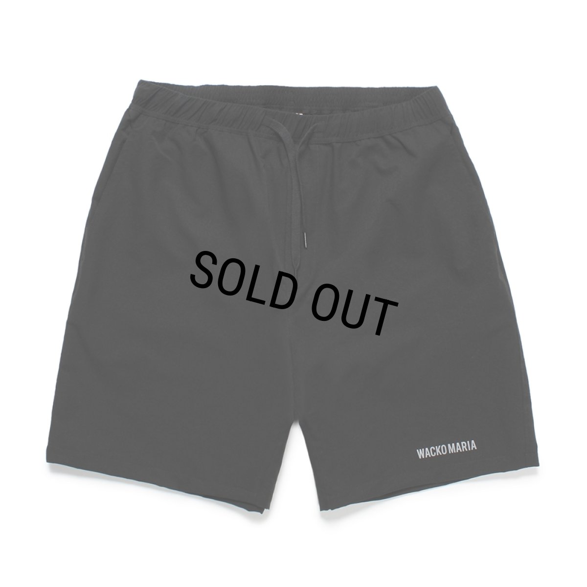 画像1: WACKO MARIA/NANGA / COMFY SHORTS（BLACK）［コンフィーショーツ-25春夏］ (1)