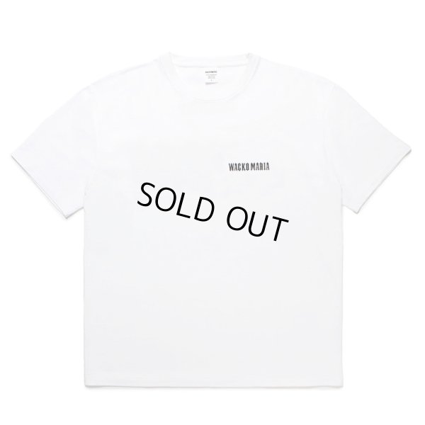画像2: WACKO MARIA/TIM LEHI / WASHED HEAVY WEIGHT T-SHIRT（WHITE）［プリントT-25春夏］