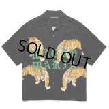 WACKO MARIA/TIM LEHI / HAWAIIAN SHIRT（BLACK）［ハワイアンシャツ-25春夏］