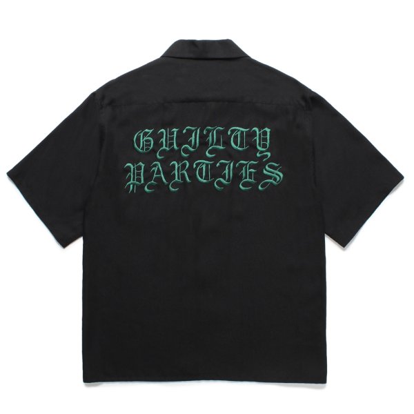画像2: WACKO MARIA/TIM LEHI / HAWAIIAN SHIRT（BLACK）［ハワイアンシャツ-25春夏］