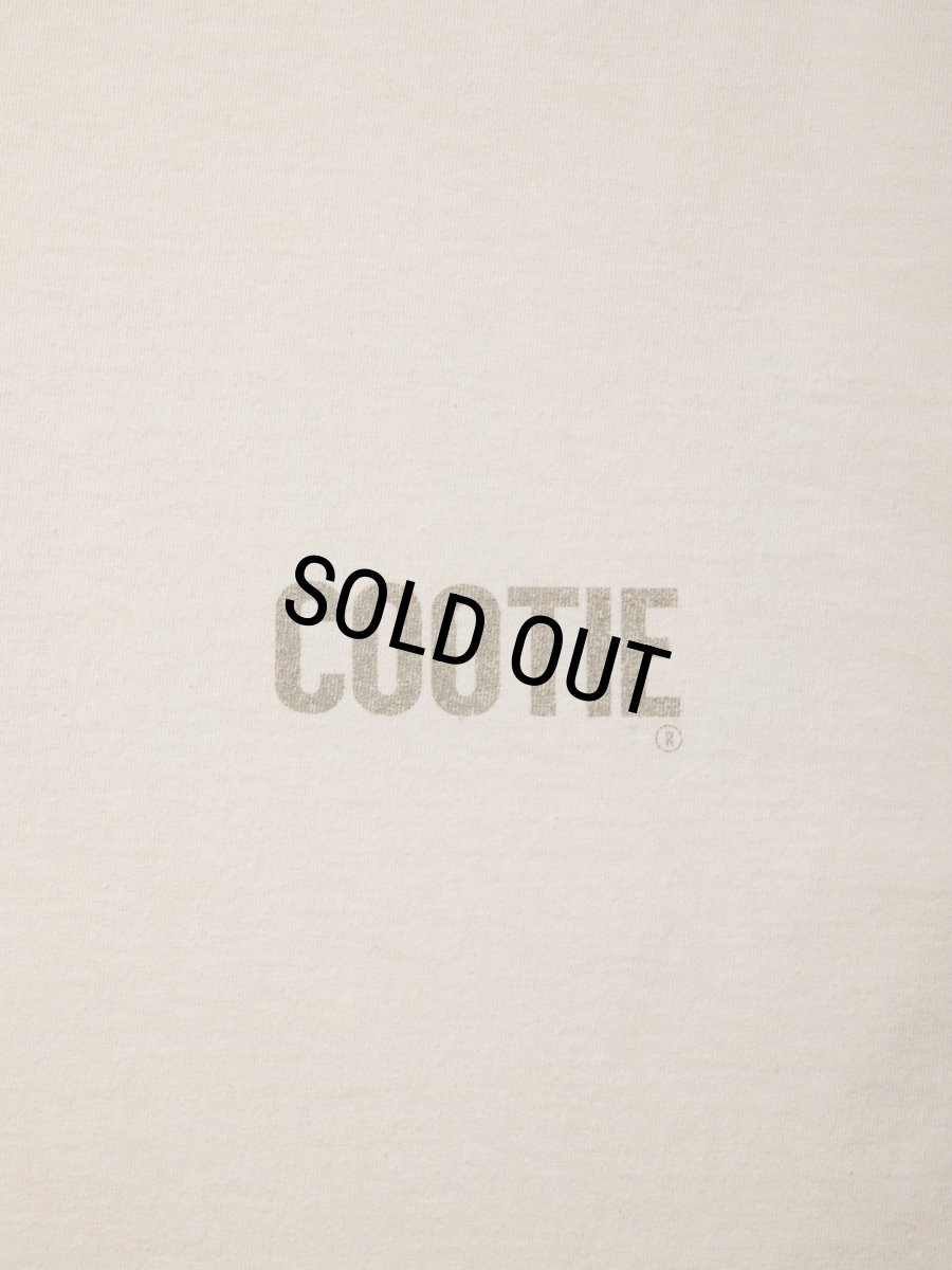 画像3: COOTIE PRODUCTIONS/Pigment Dyed S/S Tee（Ivory）［ピグメントダイプリントT-25春夏］ (3)
