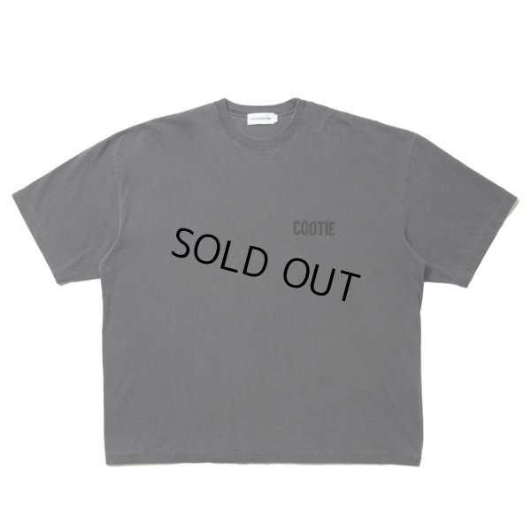 画像2: COOTIE PRODUCTIONS/Pigment Dyed S/S Tee（Black）［ピグメントダイプリントT-25春夏］