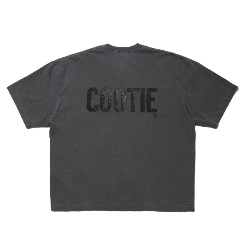 画像2: COOTIE PRODUCTIONS/Pigment Dyed S/S Tee（Black）［ピグメントダイプリントT-25春夏］