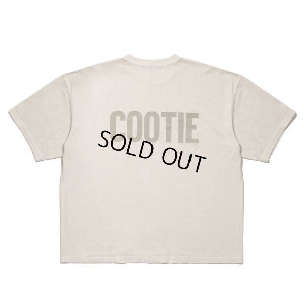 画像1: COOTIE PRODUCTIONS/Pigment Dyed S/S Tee（Ivory）［ピグメントダイプリントT-25春夏］