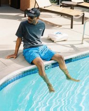 画像9: CHALLENGER/SPLATTER MARINE SHORTS（MINT）［スプラッターマリンショーツ-25春夏］ (9)