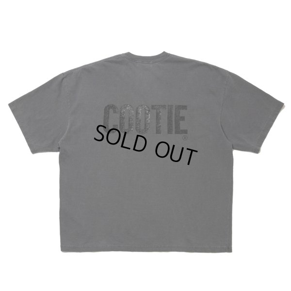 画像1: COOTIE PRODUCTIONS/Pigment Dyed S/S Tee（Black）［ピグメントダイプリントT-25春夏］