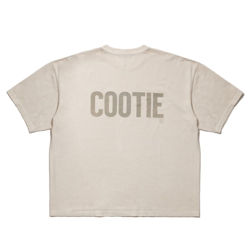画像2: COOTIE PRODUCTIONS/Pigment Dyed S/S Tee（Ivory）［ピグメントダイプリントT-25春夏］