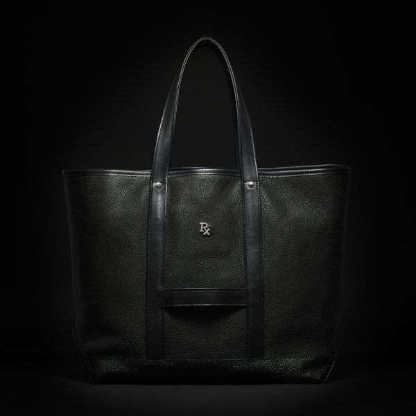 画像1: ANTIDOTE BUYERS CLUB/Leather Tool Bag（Large）（Black）