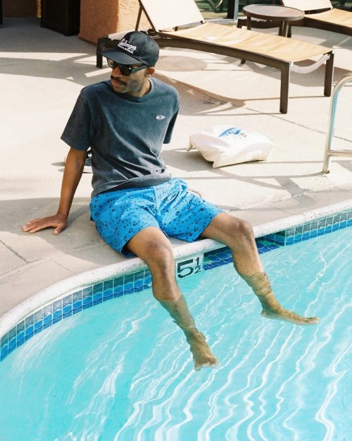 他の写真3: CHALLENGER/SPLATTER MARINE SHORTS（BLUE）［スプラッターマリンショーツ-25春夏］