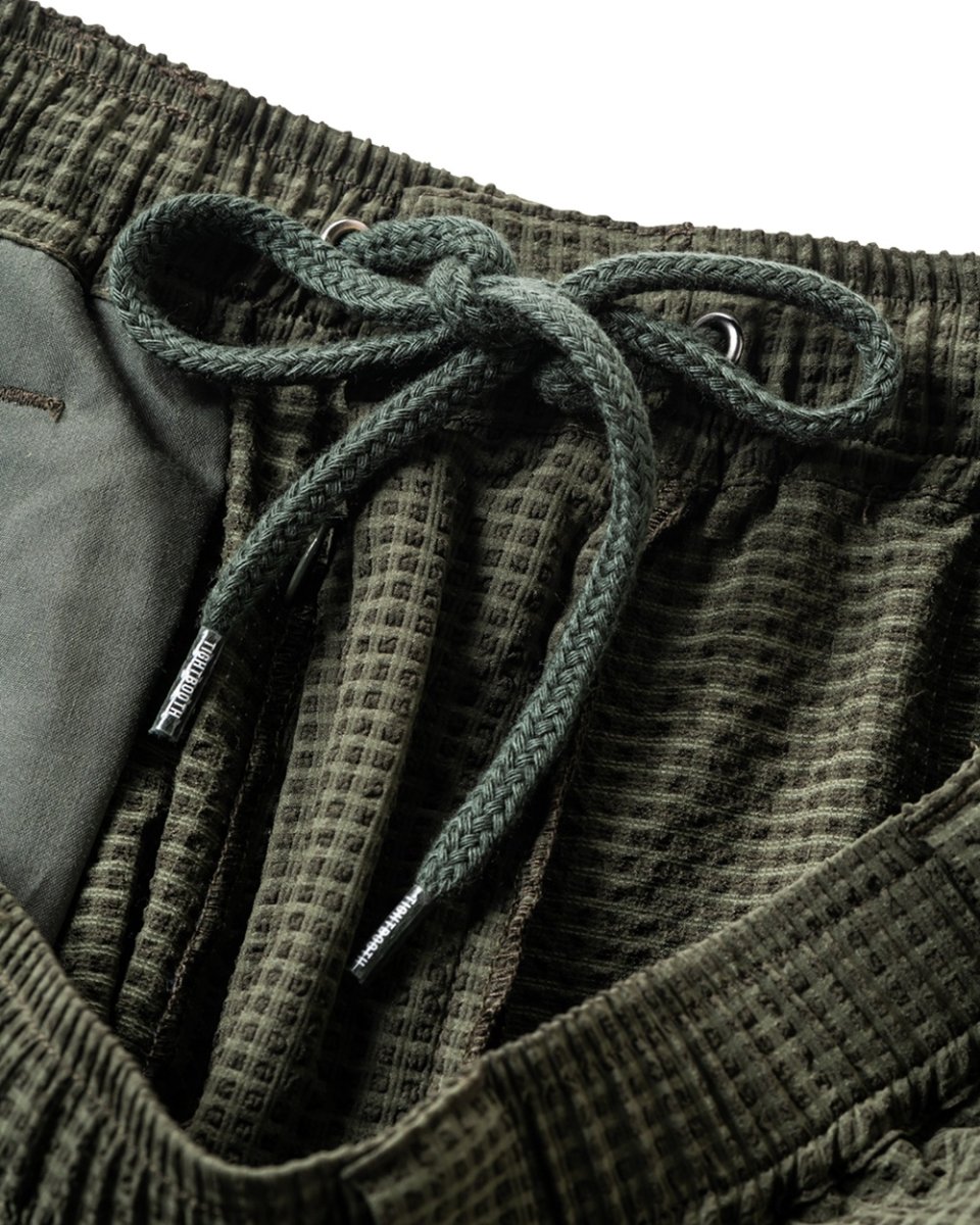 画像4: TIGHTBOOTH/SEERSUCKER BALLOON PANTS（Olive）［シアサッカーバルーンパンツ-25夏］ (4)