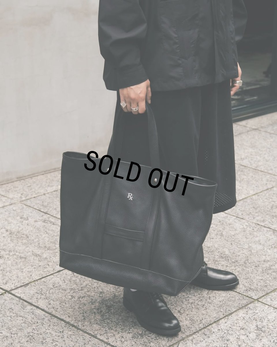 画像6: ANTIDOTE BUYERS CLUB/Leather Tool Bag（Large）（Black） (6)