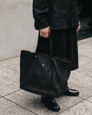 画像6: ANTIDOTE BUYERS CLUB/Leather Tool Bag（Large）（Black） (6)