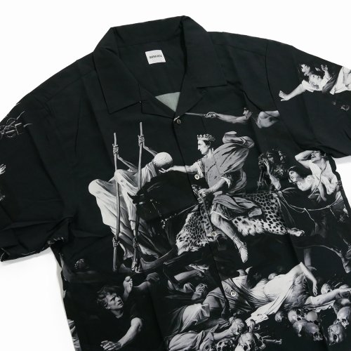 他の写真3: BUENA VISTA/AEE S/S SHIRTS（BLACK）［総柄オープンカラーシャツ-25春夏］