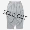 TIGHTBOOTH/SEERSUCKER BALLOON PANTS（B/W Gingham）［シアサッカーバルーンパンツ-25夏］
