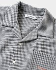 画像3: TIGHTBOOTH/SEERSUCKER ALOHA（B/W Gingham）［シアサッカーアロハ-25夏］