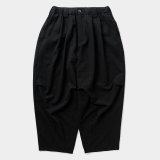 TIGHTBOOTH/SEERSUCKER BALLOON PANTS（Black）［シアサッカーバルーンパンツ-25夏］