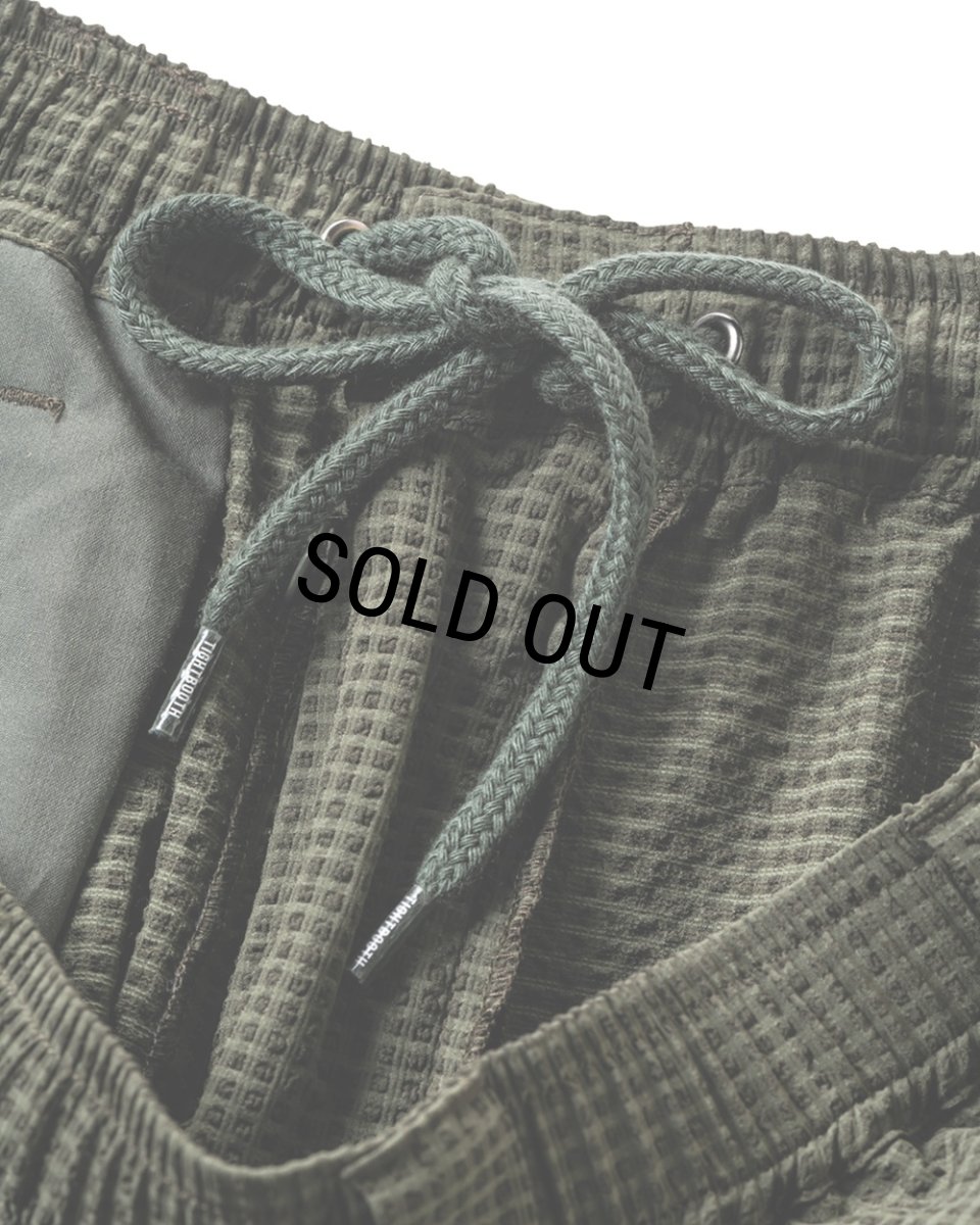 画像5: 【30%OFF】TIGHTBOOTH/SEERSUCKER BIG SHORTS（Olive）［シアサッカービッグショーツ-25夏］ (5)