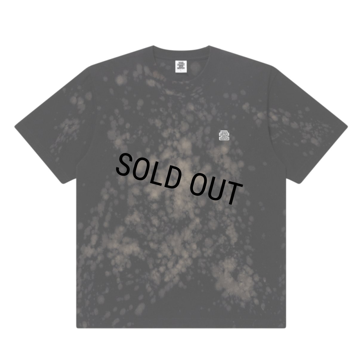 画像1: BlackEyePatch/SMALL OG ACID SPLATTERED TEE(BLACK) (1)